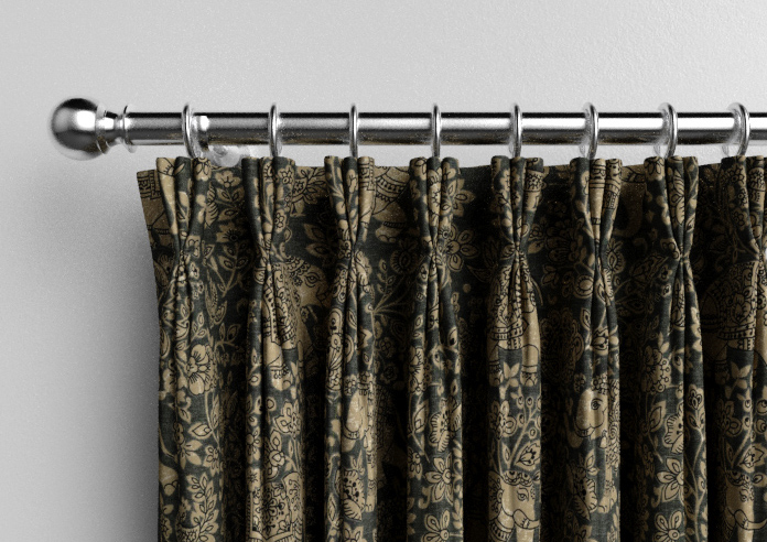Indira, Charcoal - Made to Measure Curtains - Image 11